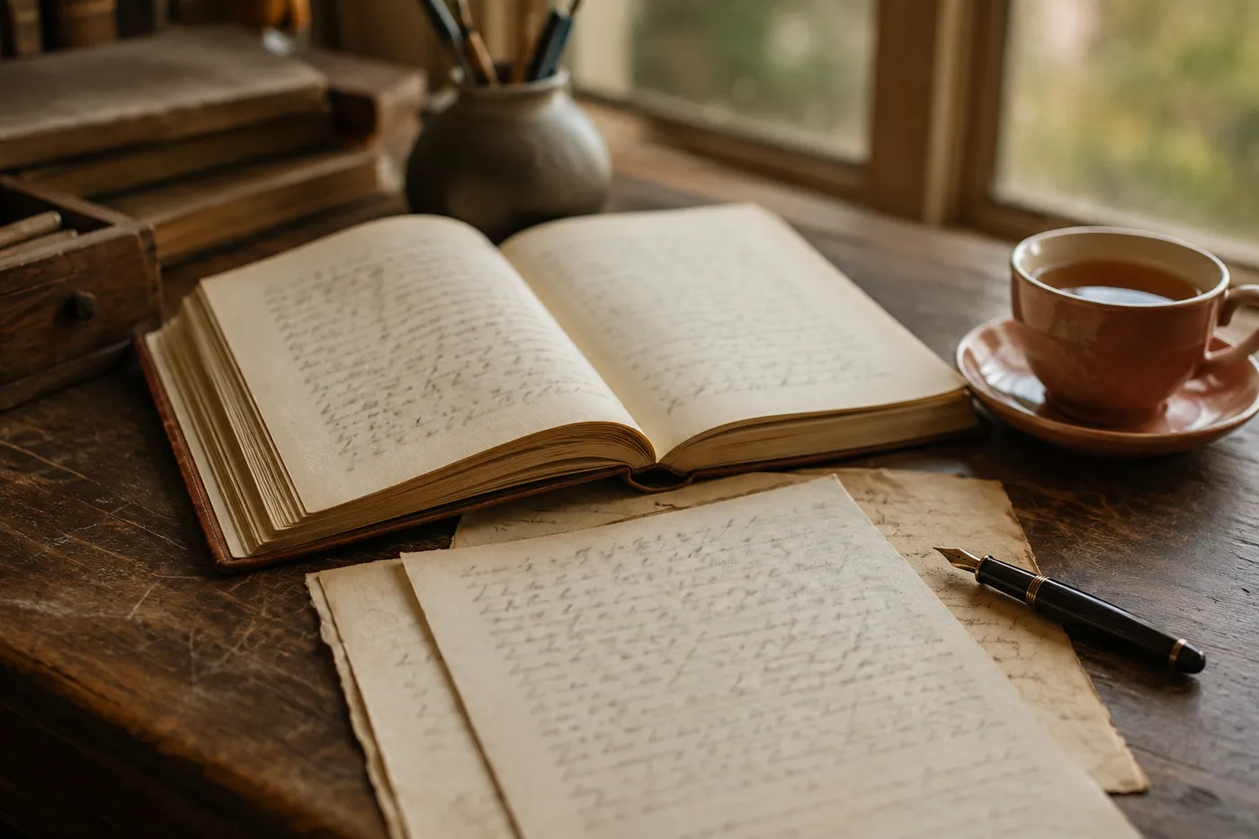 We write their book